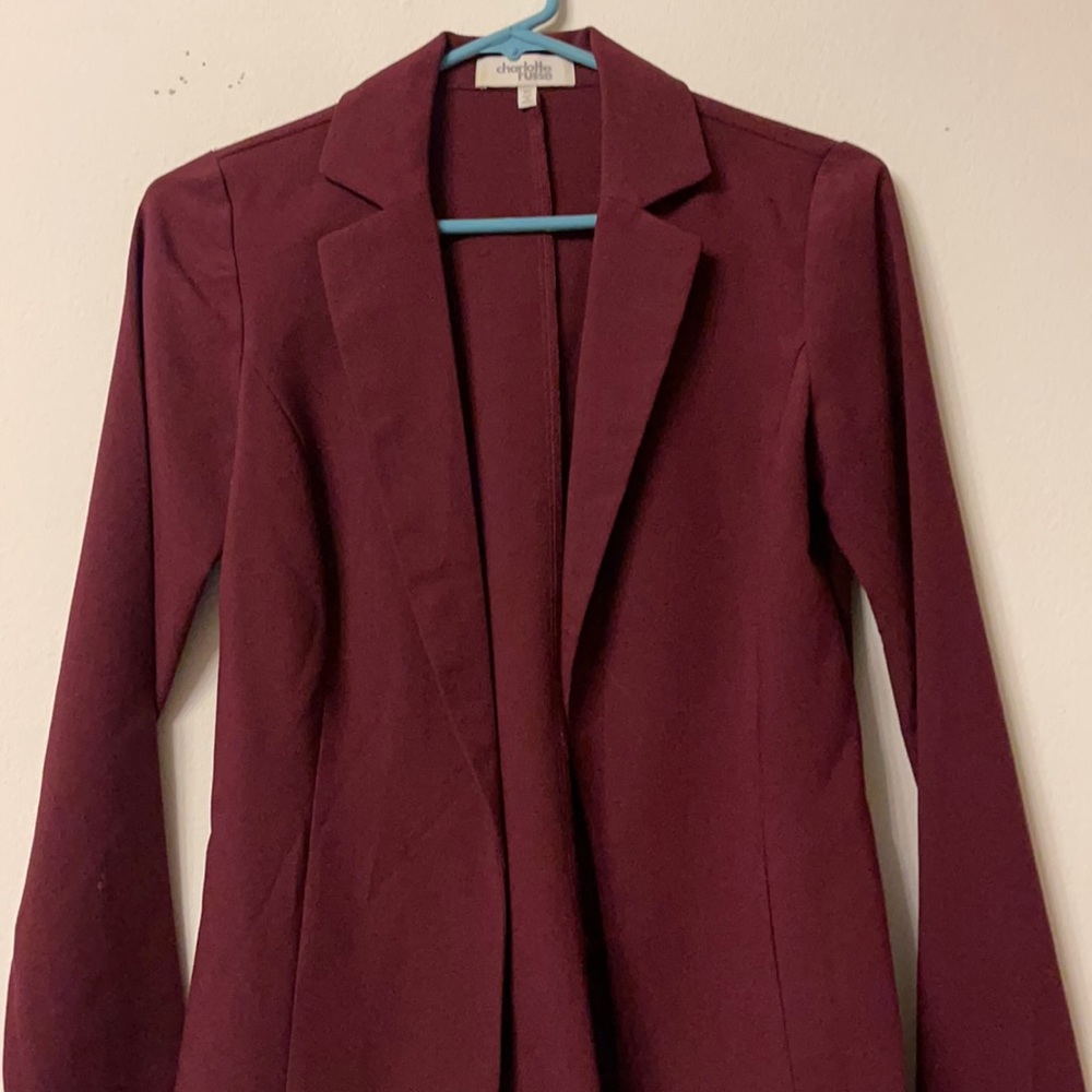 Maroon blazer